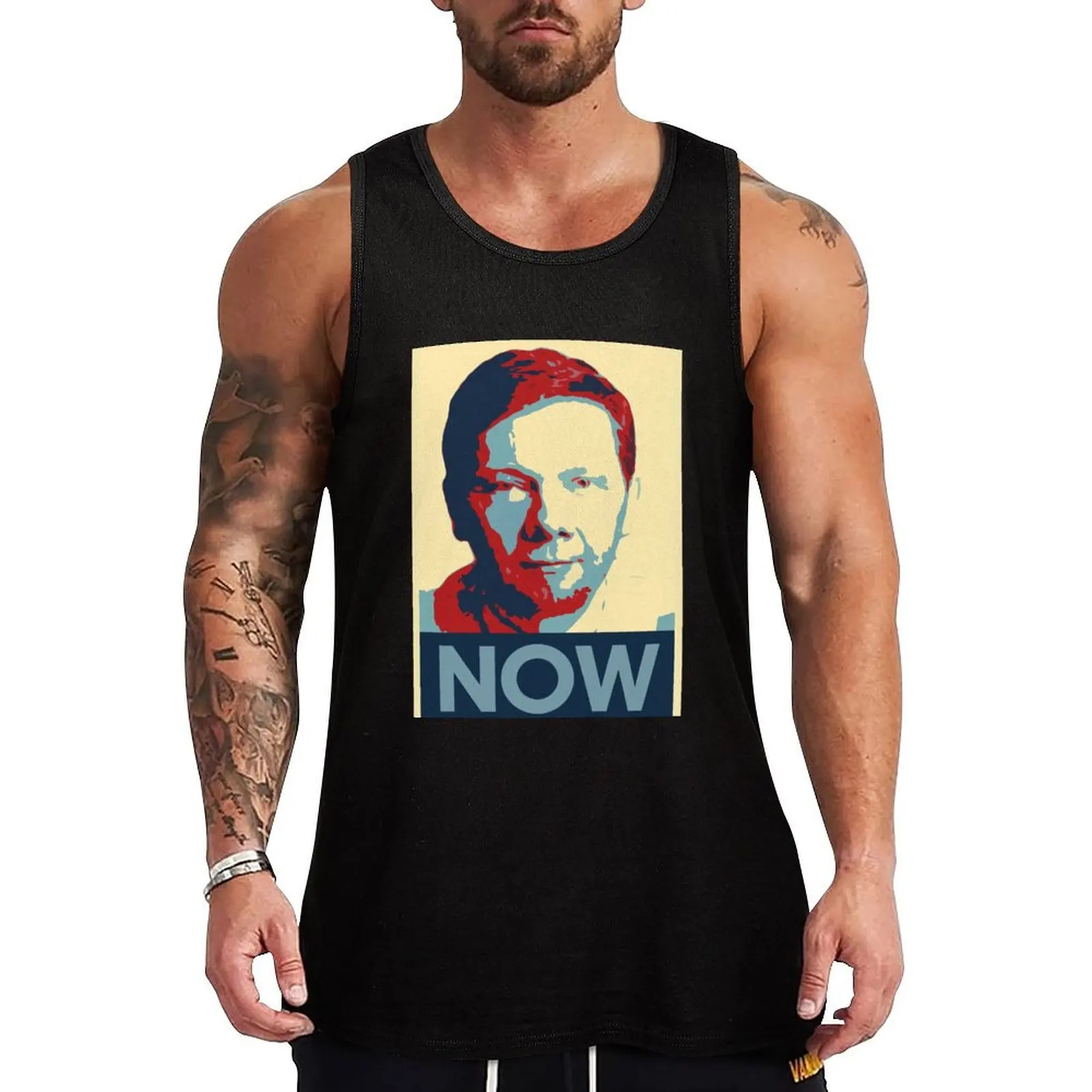 

Eckhart Tolle Hope Style Tank Top Man gym clothes gym t shirt men Men's t-shirts Men sleeveless tee
