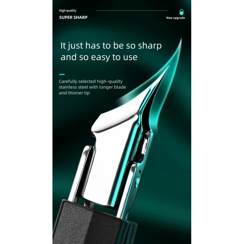 Professional Ingrown Toenail Clippers Ultra Sharp Pointed German Style Eagle Beak Slanted Edge Single Home Use Pedicure Tool