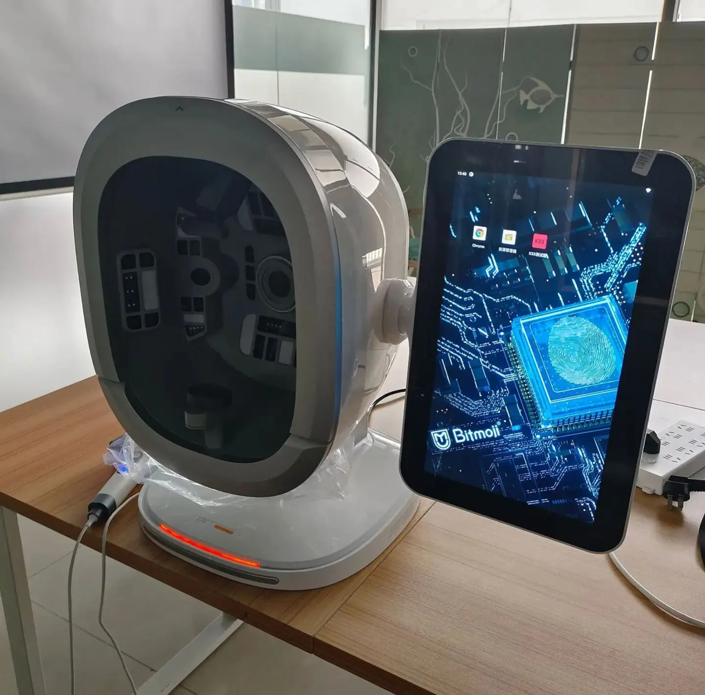 Professional K33 AI Intelligent Skin Detector AISIA Skin Analyzer Management Testing Problems Beauty Skin Tester