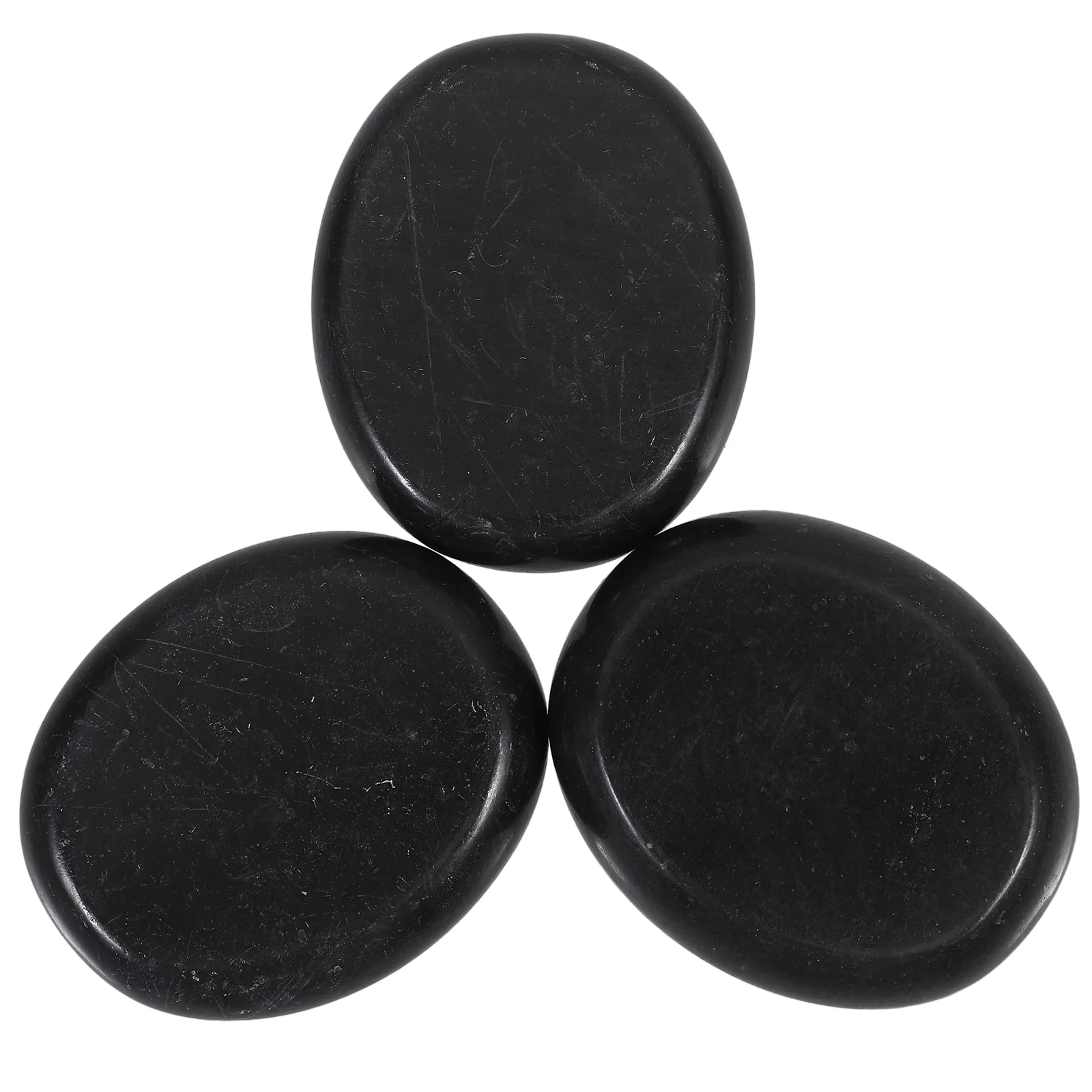 3 piedras de masaje suaves, energía para Spa Suite Easy Way Relax, curación del volcán caliente negro