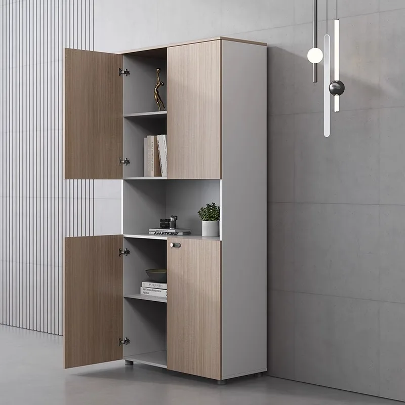 Wooden low cabinet Office cabinet File cabinet High Combination  Partition  Tea  Printer