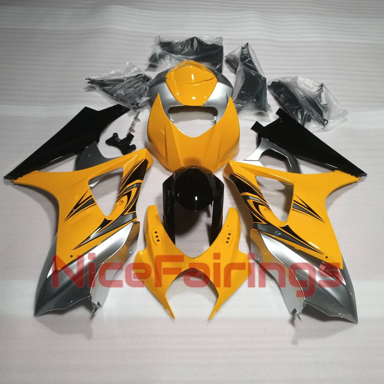 Motorcycle Fairings for GSXR 1000 2007 2008 Aftermarket ABS Plastic Fairing Body Parts Kit GSXR1000 07 08