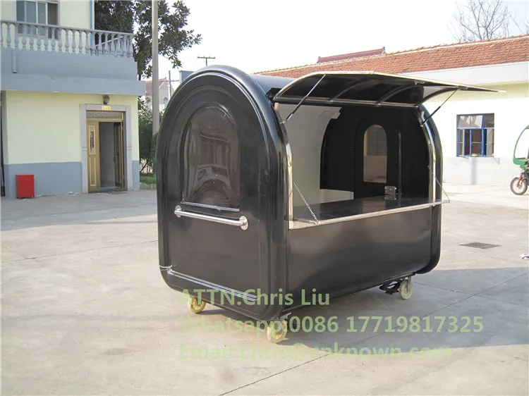 220D черный цвет, белый внутри с полкой, 3 раковины для стандарта США с логотипом, тележка для еды, цена CFR