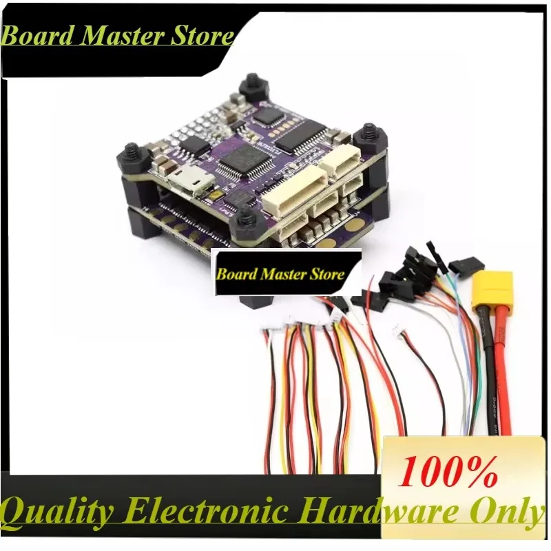 BoMasFlycolor Raptor S-Tower 30A 4 In 1 ESC Electronic Speed Controller 2-4 S Support Dshot600 + F3 Flight Controller + OSD