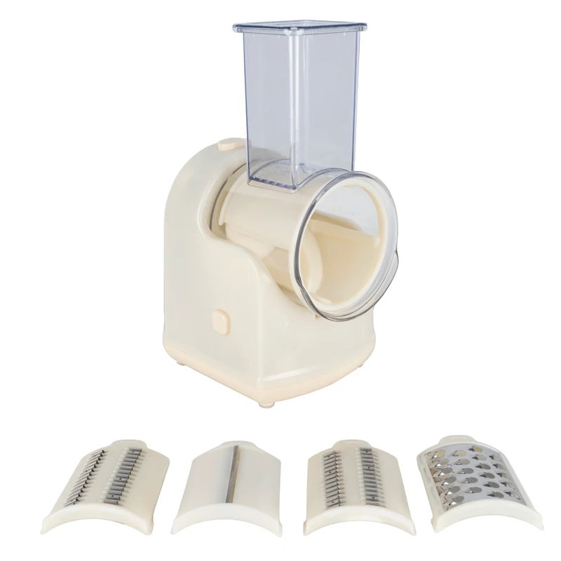 Home Kitchen Automatic Electric Salad Maker Vegetable Fruit Cutter Slicer Shredder Dicer with Stainless Steel Blades view 4