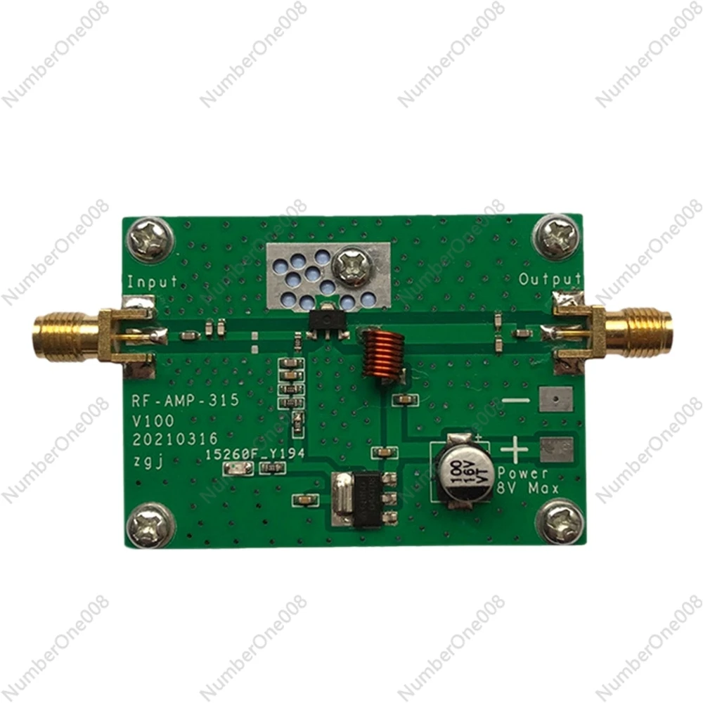 300-330MHz 315Mhz 8W RF Power Amplifier Board High Frequency Power Amplifier Module Digital Power Amplificado