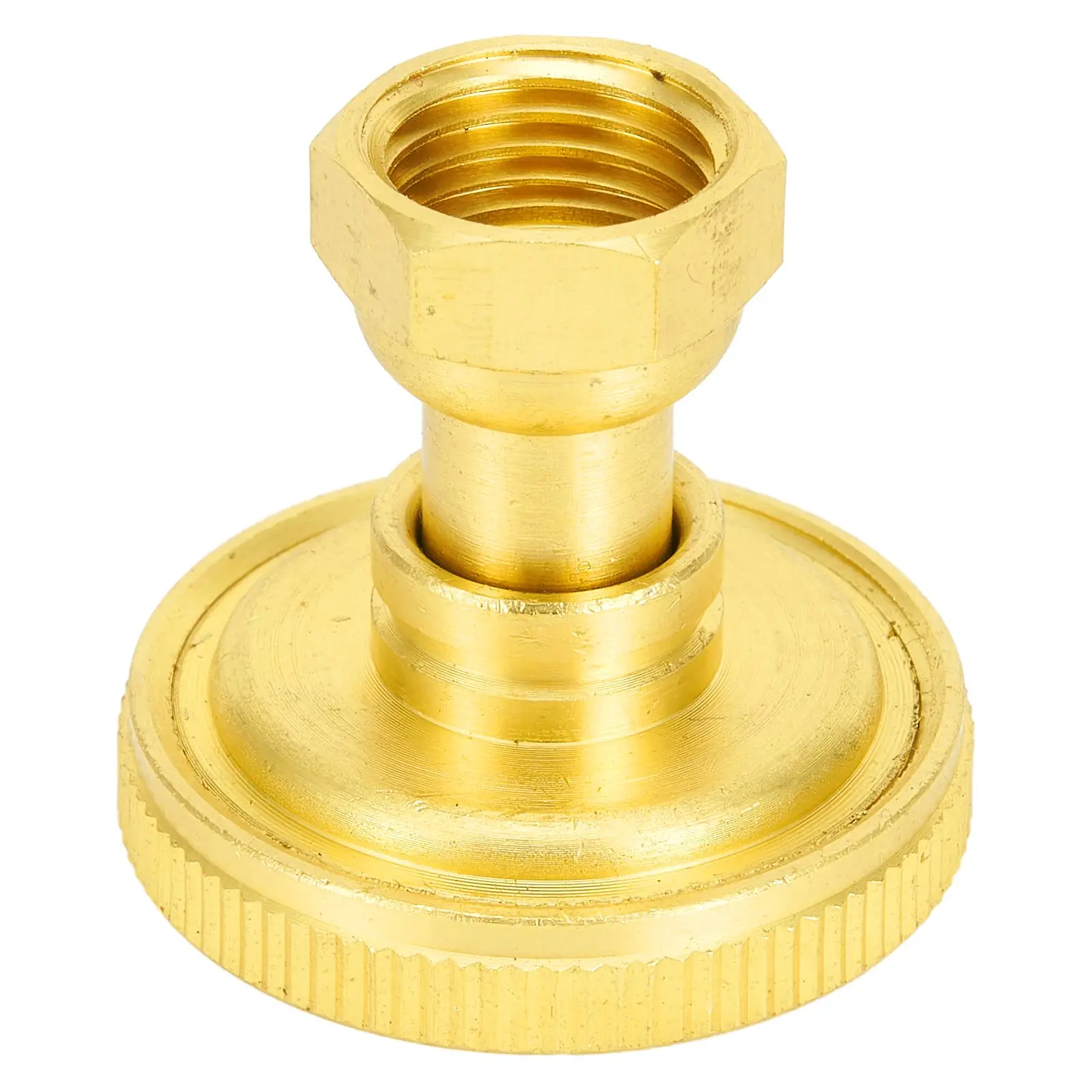 Sprinkler Garden Sprinkler Spray Head Faucet Garden Plant Watering Bend Eight Holes Integrated Metallic Copper NEW