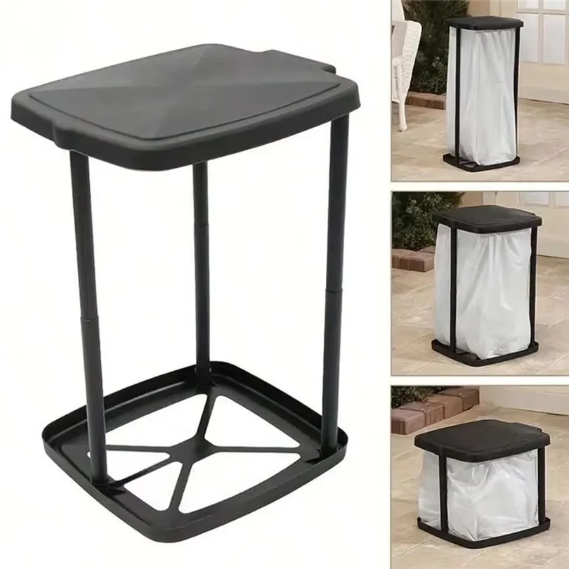 Foldable 13-Gallon Trash Can-Fold Garbage Bin For Indoor/Outdoor Use-Perfect For Home For Camping Parties Events Wholesale