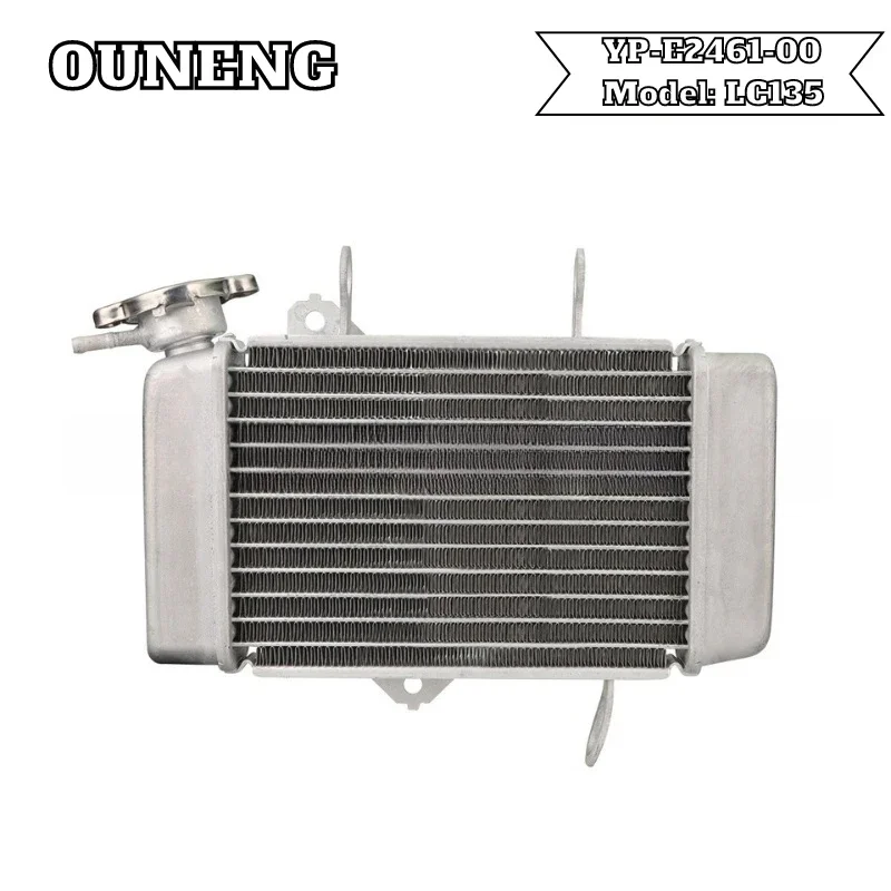 2024 New Hot OUNENG Brand Sale Motorcycle Radiator YP-E2461-00 Use Model LC135 Aluminum Yamaha Radiator Cooler