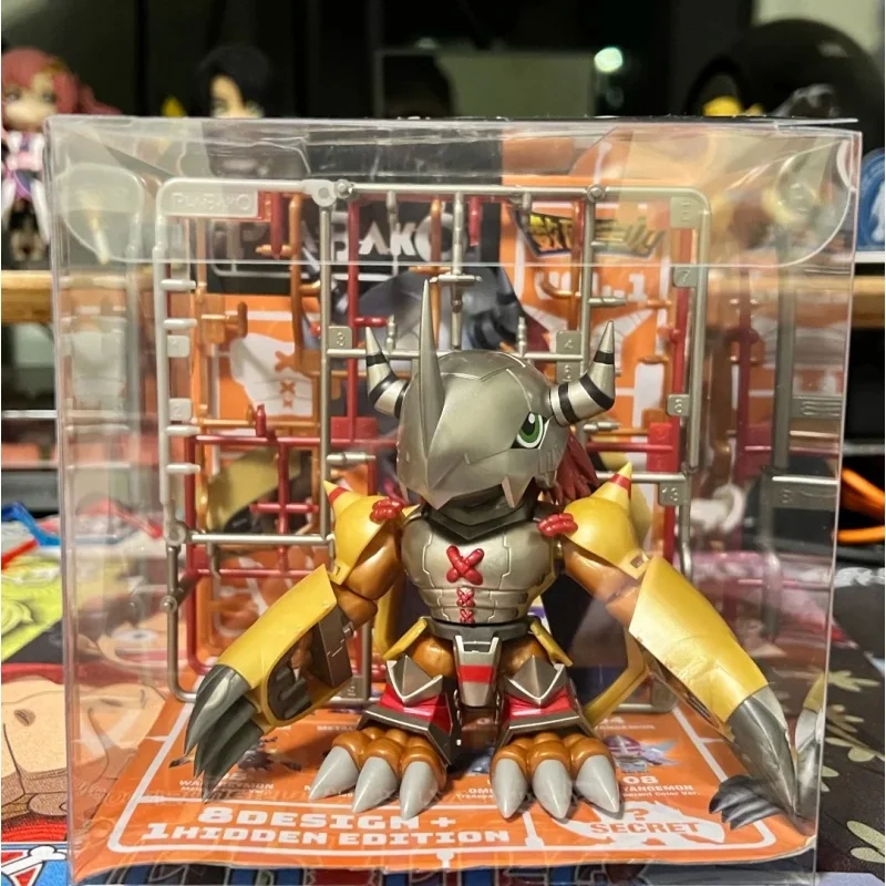 

Коллекционная фигурка BANDAI Digimon Plabako Vol.1 Series Blind Box, новая в коробке, сборная модель, подарок для фанатов, игрушка для мальчиков