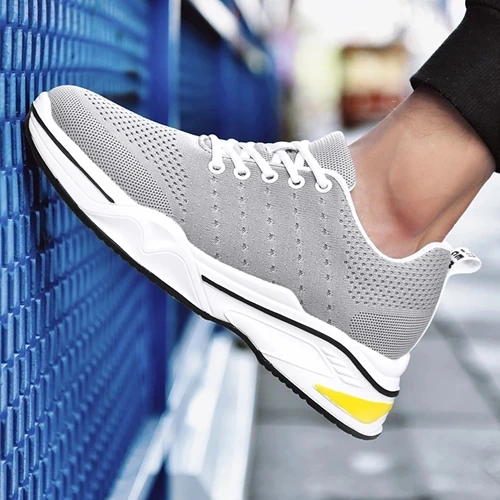 Fashion Elevator Shoes Men Sneakers Height Increasing Shoes Leisure Sports Casual Taller Shoes Man Increase Shoes Insole 8cm