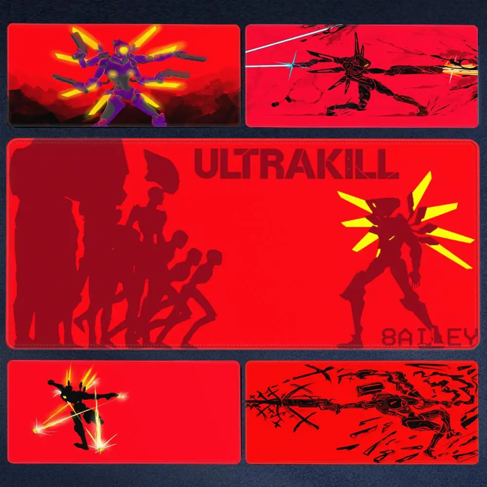 

Fast-paced retro shooter ULTRAKILL Mouse Pad Computer Mouse Pad Gaming MousePad keyboard Waterproof Office fashion Mouse Mat Gam
