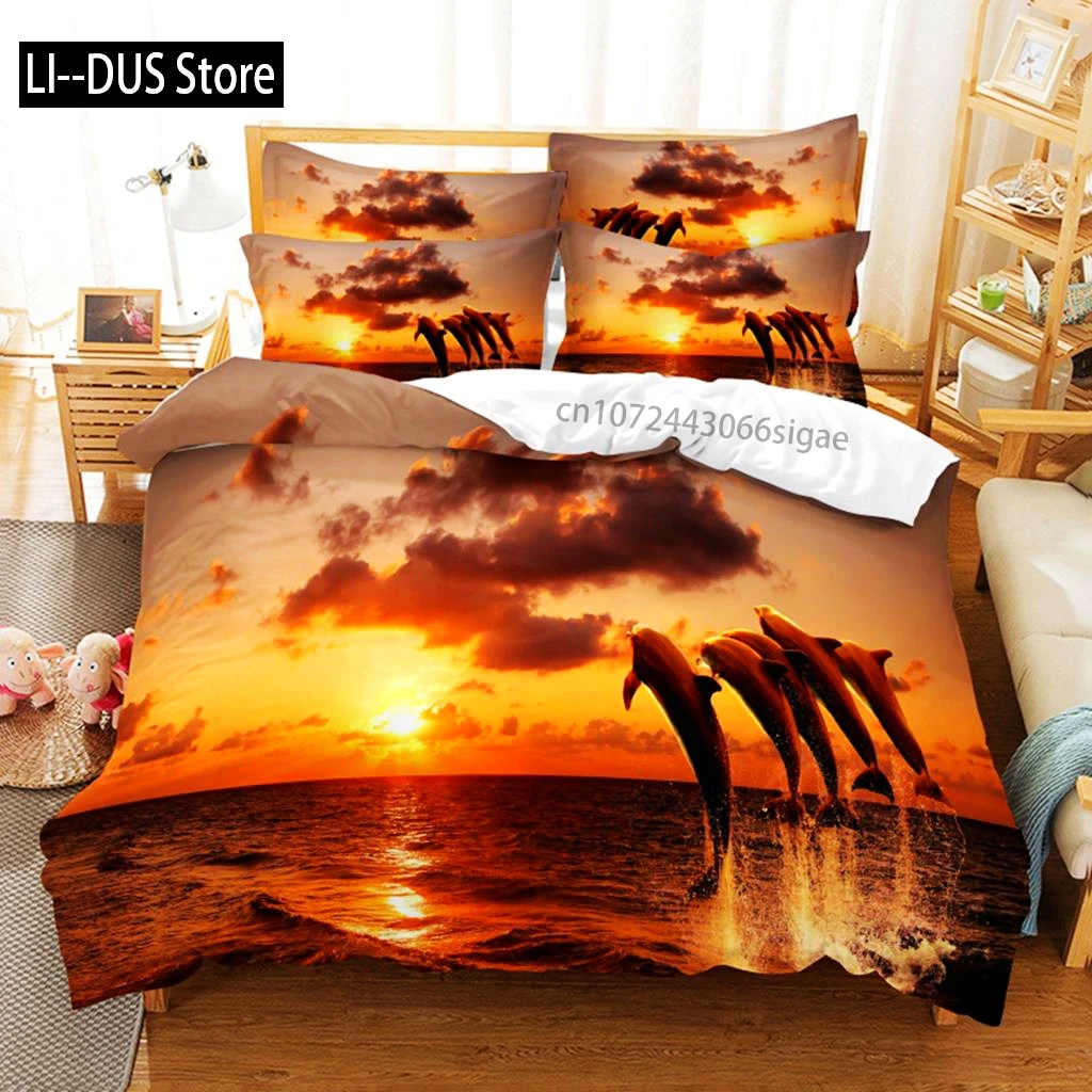 

Sea Turtle Set Duvet Cover Set 3d Bedding Digital Printing Queen Size Bedding Set Fashion Design