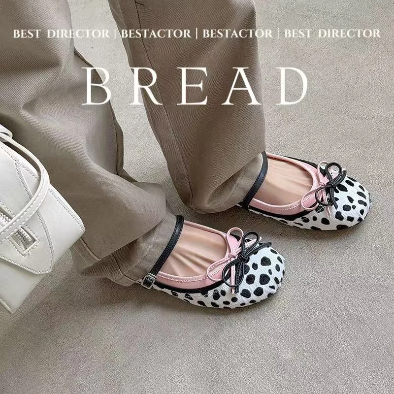 2026 spring summer women pumps natural leather 22-24.5cm horsehair/patent leather Mary Jane shoes buckles square toe women shoes