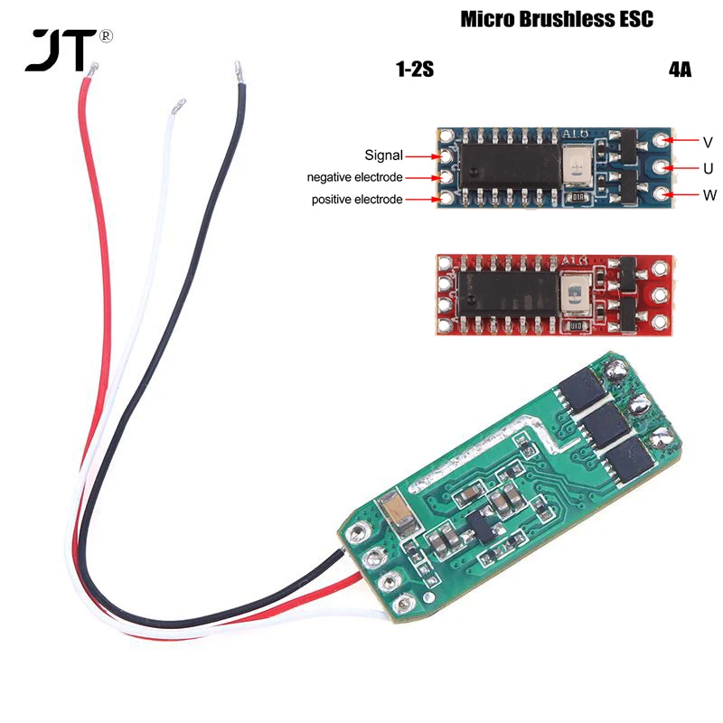 1pc Mini 2S 7A-15A Brushless Motor Driver Board Aircraft Model Brushless Electric Regulator Module