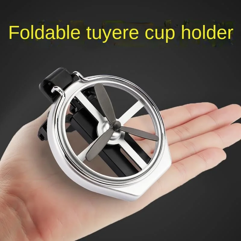 Multifunctional Foldable Car Air Outlet Cup Holder Suspended Beverage Storage Bracket 1/2PCS