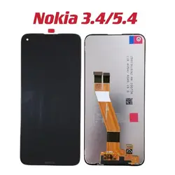 Digitalizador de pantalla táctil para Nokia 3,4/5,4 TA-1333/1340/1337 TA-1288/1285/1283Lcd