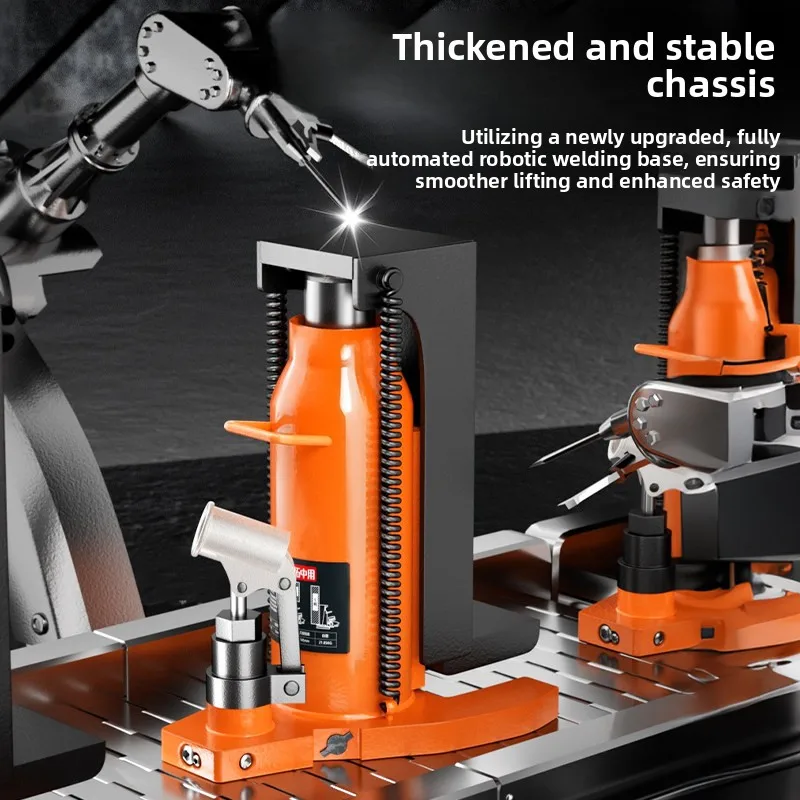 YJQ low-position hydraulic jack jacker duck-bill vertical span top 5-ton aluminum film hoist