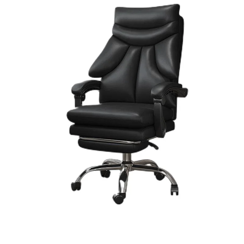 boss ceo executive office chair high back quality soft cushion headrest sedentary leather office chair