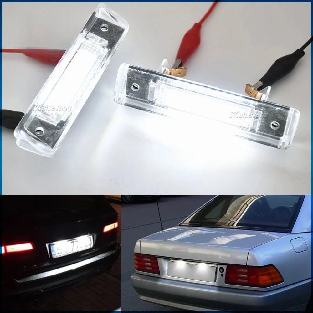 

2 шт. светодиодный задний фонарь номерного знака для Mercedes SL-Class R129 и E-Class S124T 1985-1996 гг.