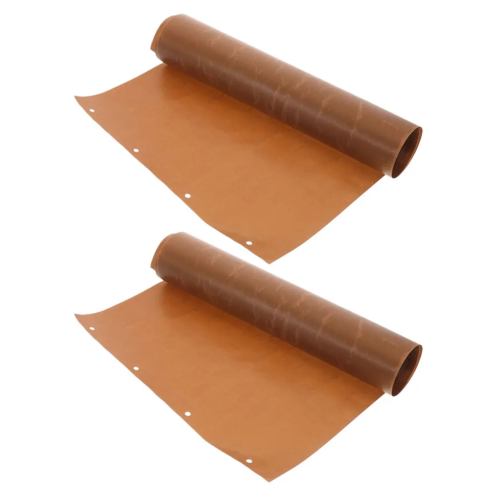 

2 Pcs Liners Shovel Reusable Oven Liners Non Stick Heat Resistant Oven Liner Heat-Resistant Baking Cloth Baking Cloth