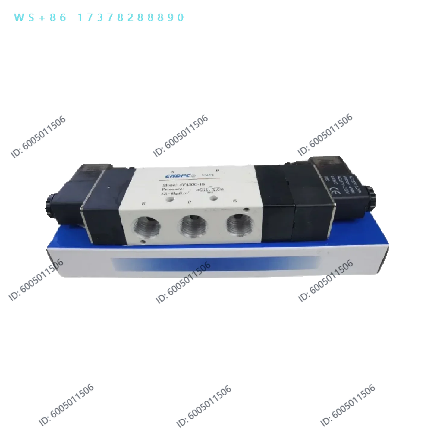 New 4V430C-15 three-position five-way middle seal reversing solenoid valve middle leakage 4V430E-15 pneumatic valve 4V430P