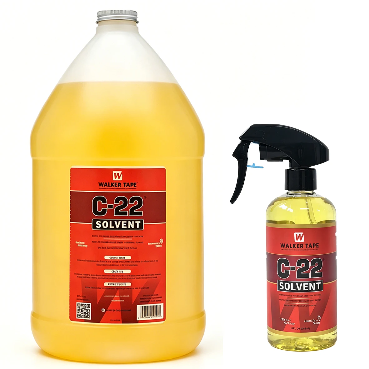 C22 Solvent Spray Remover Fast Acting Gentle Non Residue Wig Glue Solvent Cleaner for Tape Hair Extensions
