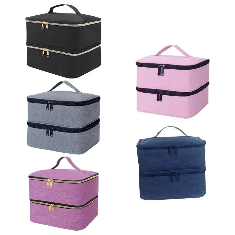 

E8BD Supply Storage Bag CarriesBottles Tool EVA Padding Portable Designs