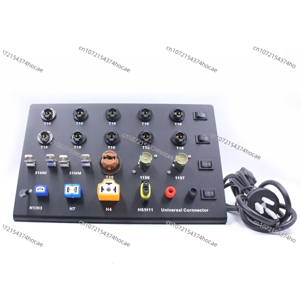 High Beam T5 LED Bulb Test Board T10 T20 1156 1157 H1 H7 H11 9005 LED Bulb Test Board High Beam W5W LED Bulb