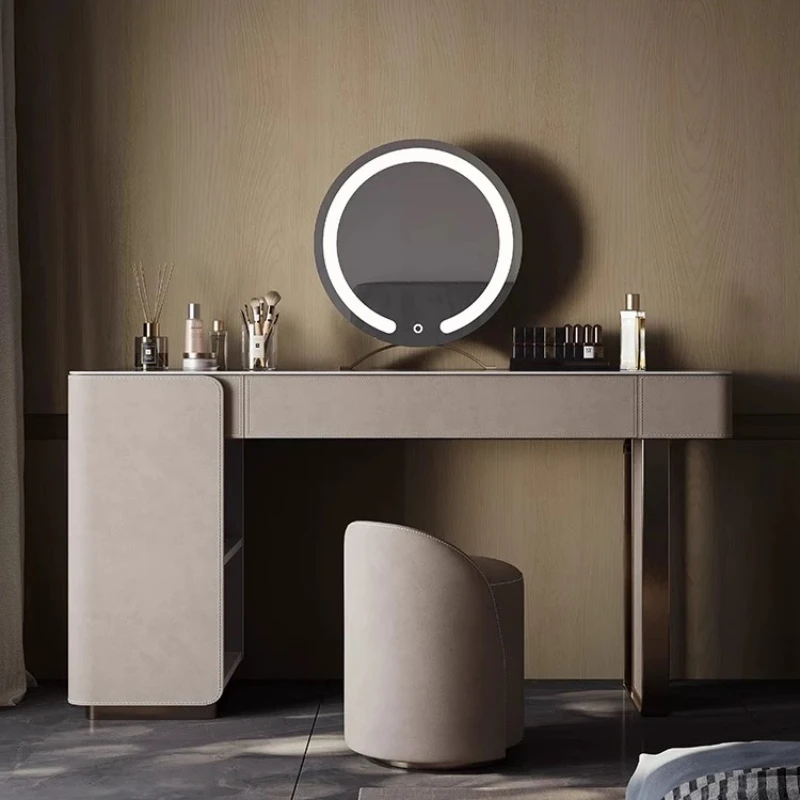 

Mirror Jewelry Dressing Table Nordic Minimalist Simple Storage Dressing Table Black Organiser Schmink Tisch Home Furniture