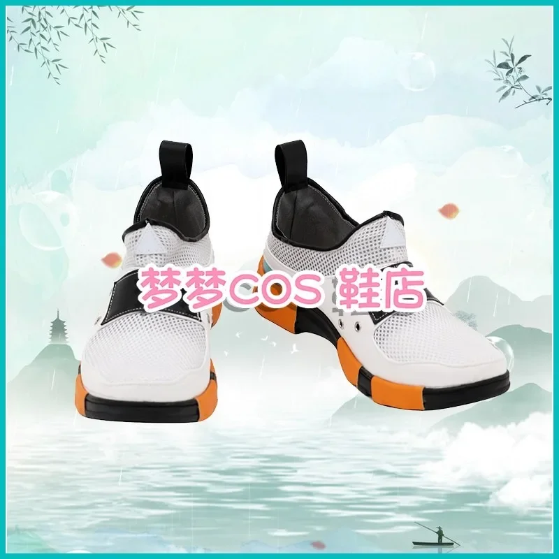 Overwatch Tracer cosplay costume shoes handmade faux leather breathable mesh shoes