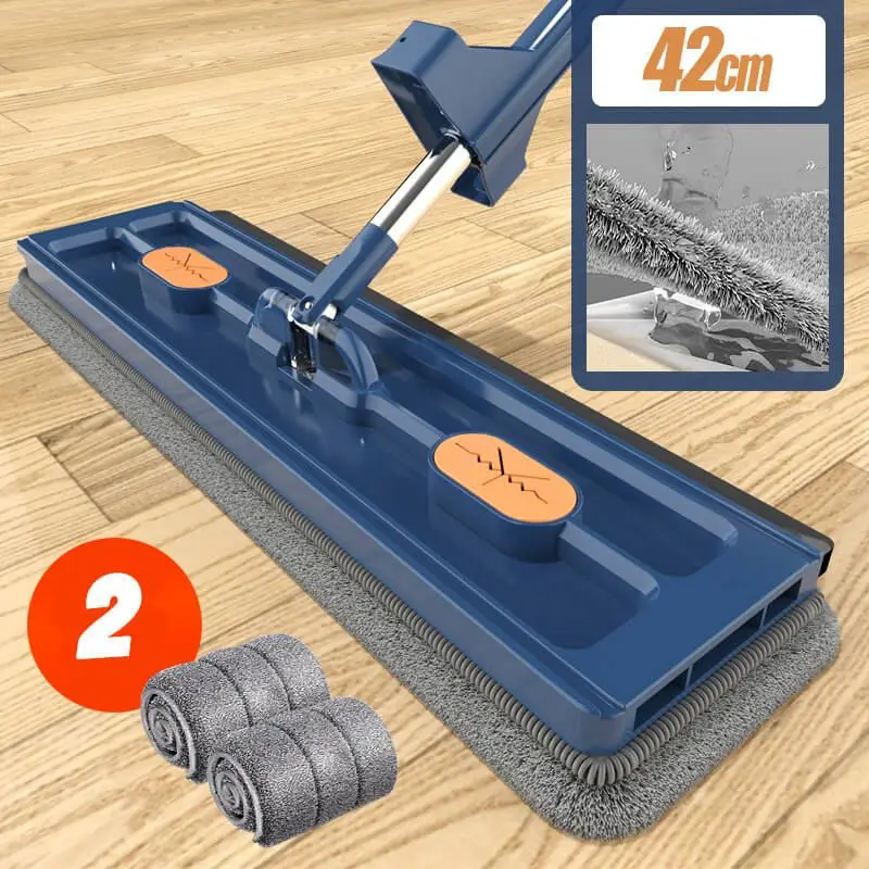 2023 New style large flat mop 360°Rotating Self-contained Dewatering Scraper mop For Home Hardwood Floor Deep Cleaning Mop