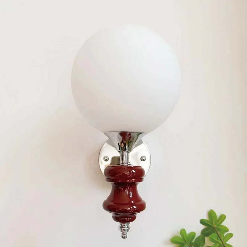 E27 Vintage Bedroom Bedside Decorative Wall Lamp Simple Corridor Staircase Indoor Lamp