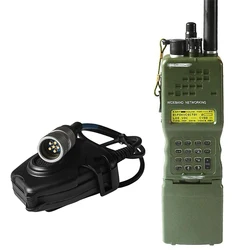 PRC-152 PRC 152 Harris Dummy Radio Case ,airsoft Talkie-Walkie Model for Baofeng Radio,No Function+ U94 6 Pin PTT Plug