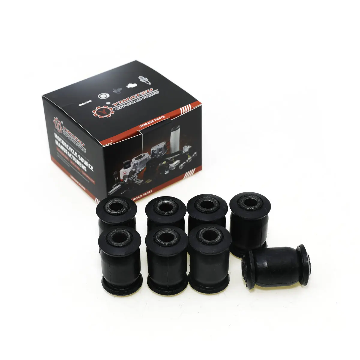 8 Pcs  ATV UTV Parts Cushion Sleeve Bushing Fit for CFMOTO CF400 CF500 CF600 CF625 CF800 ATV Quad Parts GO Kart 9010-050500