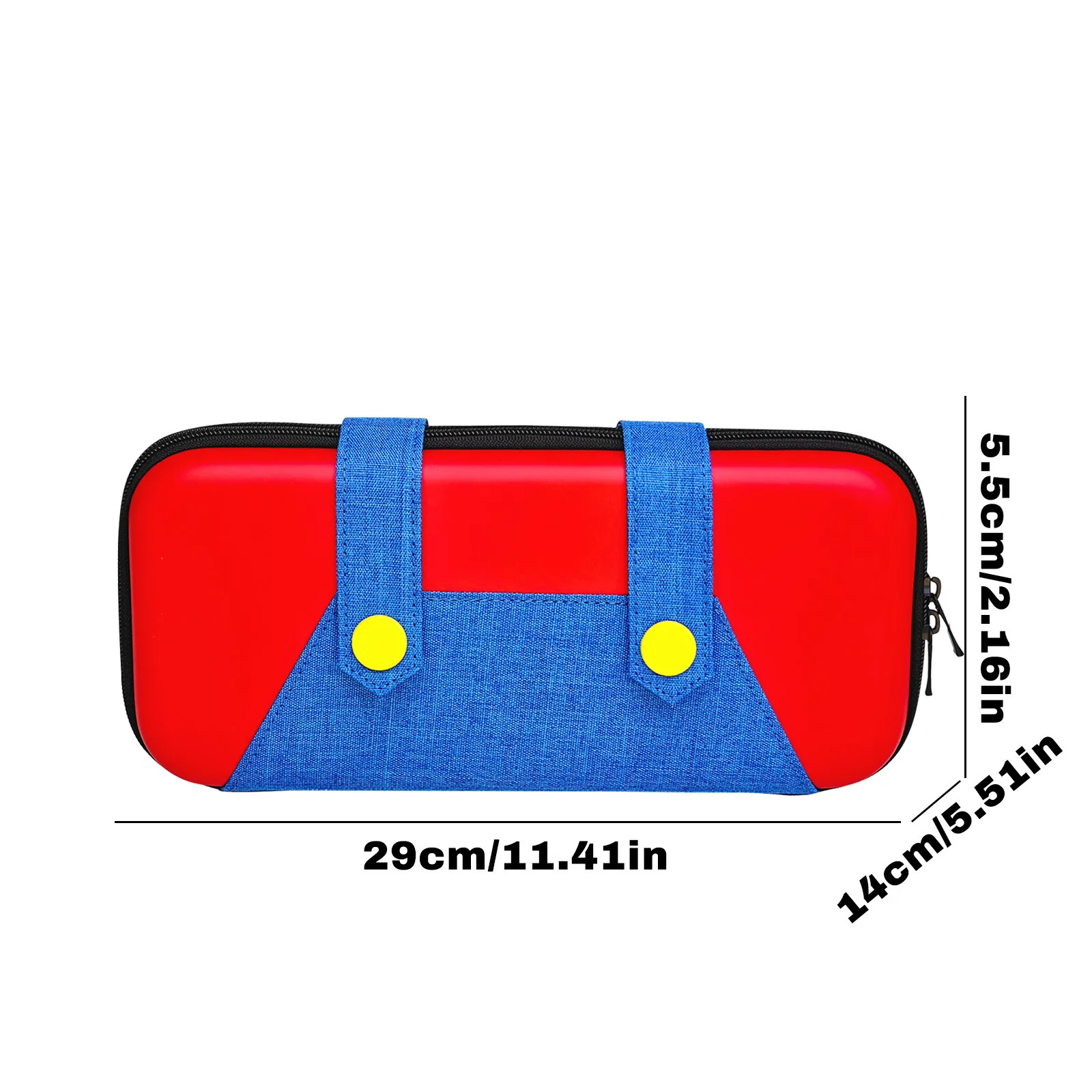 حقيبة ألعاب عالية السعة مقاومة للصدمات - 10 فتحات لبطاقات الألعاب مع تصميم مقاوم للماء وحزام قابل للتعديل، سفر محمول