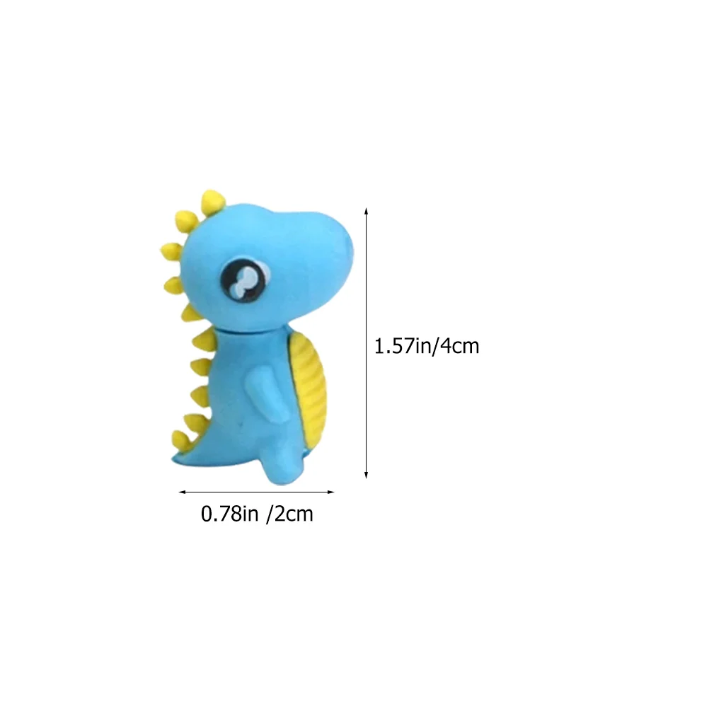 48 قطعة محايات الديناصورات محايات متعة صغيرة لجوائز الفصول الدراسية السائبة عطلة حفلة تفضل القرطاسية المدرسية #5