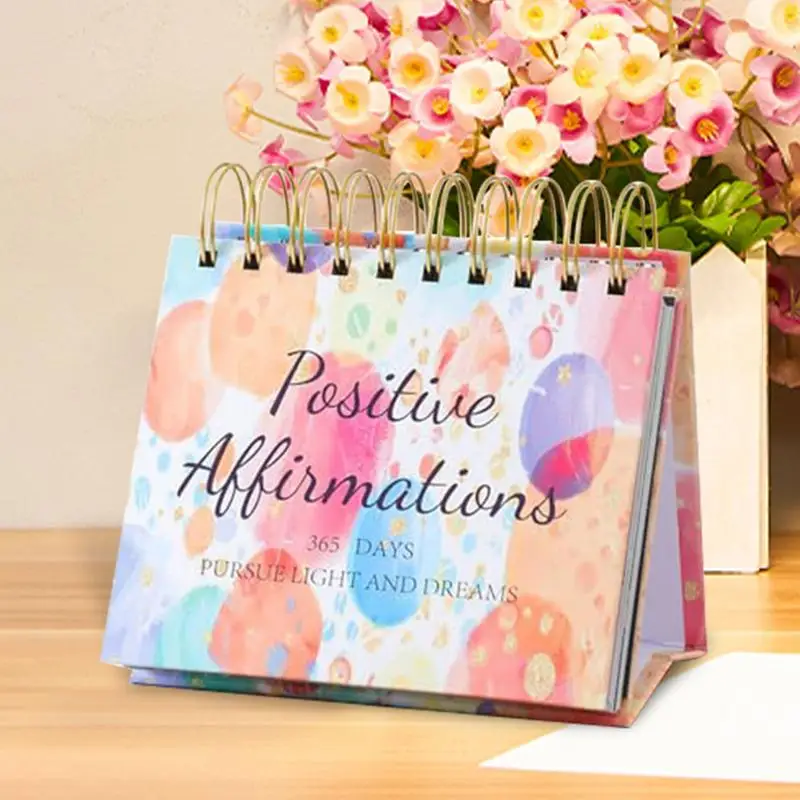 Motivational Desk Calendar Motivational Desktop Calendar Inspirational Desktop Calendar Daily Calendar Desk Accessories For