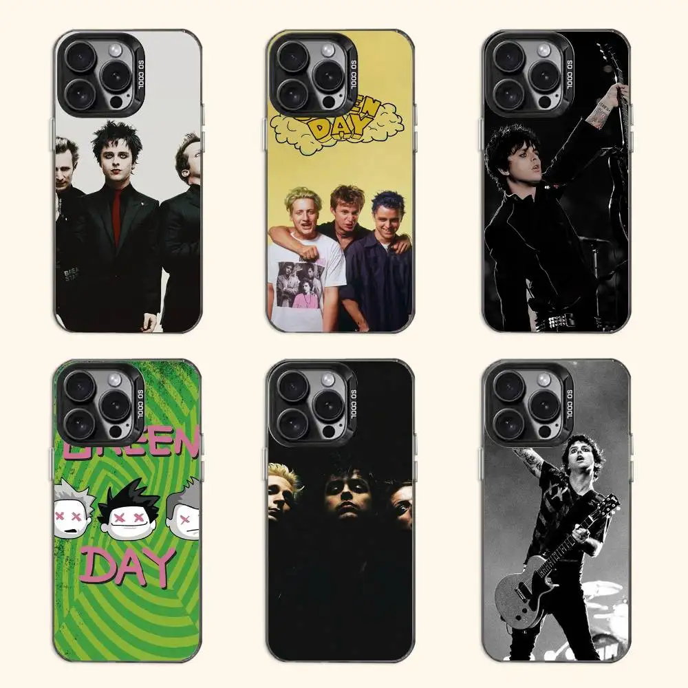 

Rock Band Pop Singer G-Green Day Phone Case For iPhone 17 16e 16 15 14 13 12 11 Pro Max X XR XS MAX Back Cover