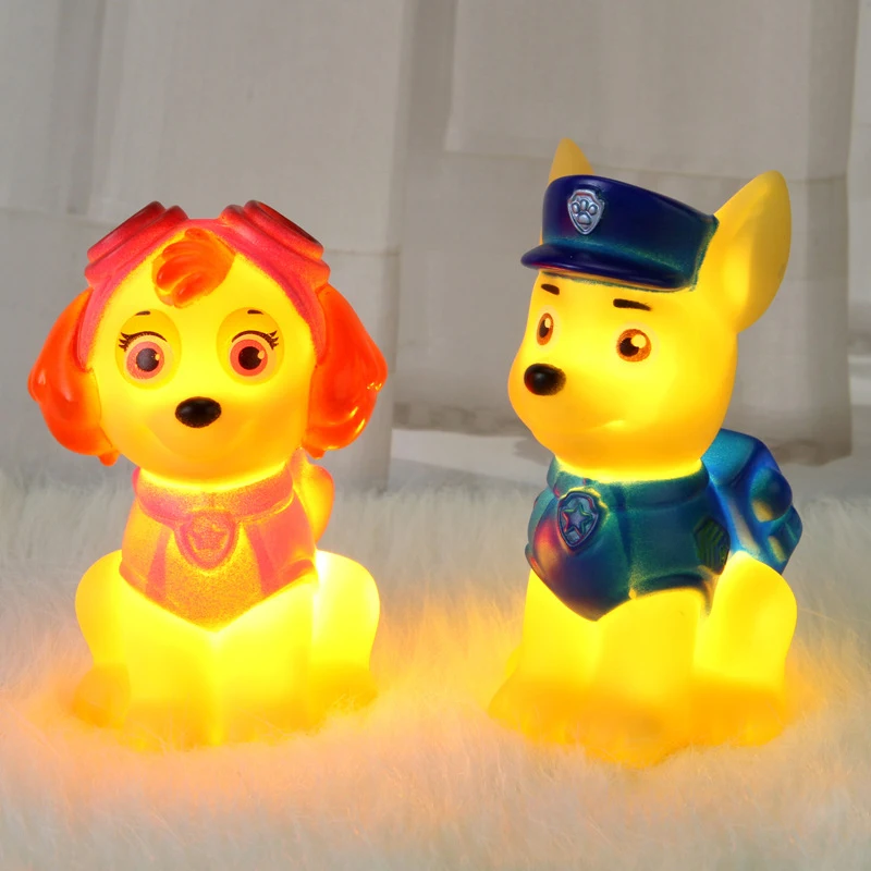 Paw Patrol Niedliche Cartoon-Figur, Nachtlicht für Kinder, Anime, modische Lernatmosphäre, Lampe, Elternbegleiter, Schreibtischlampen