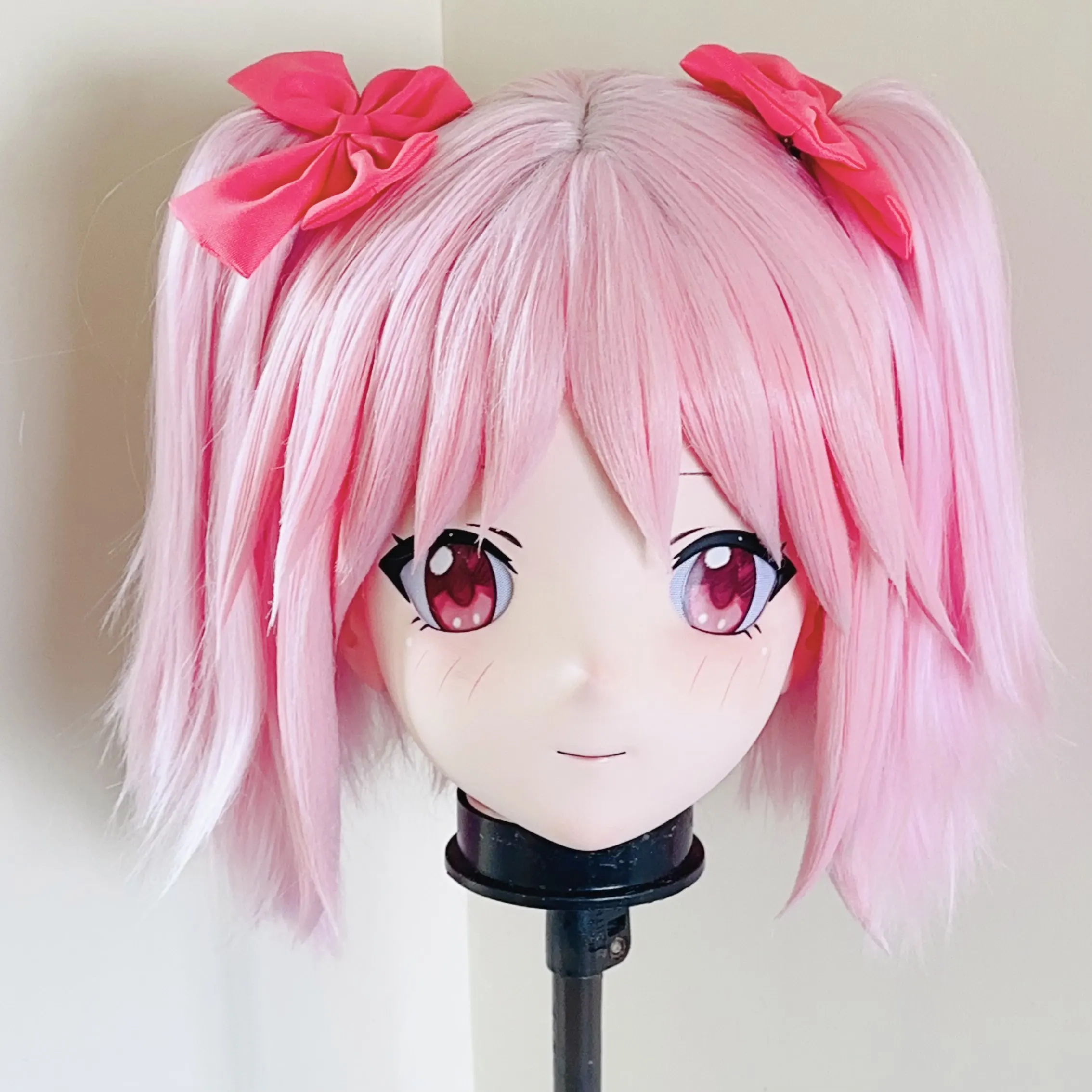 

(STK044) Stock PLA Material Full Head Lockable Crossdress Male to Female Japanese Cartoon Anime Game Character Kigurumi Mask