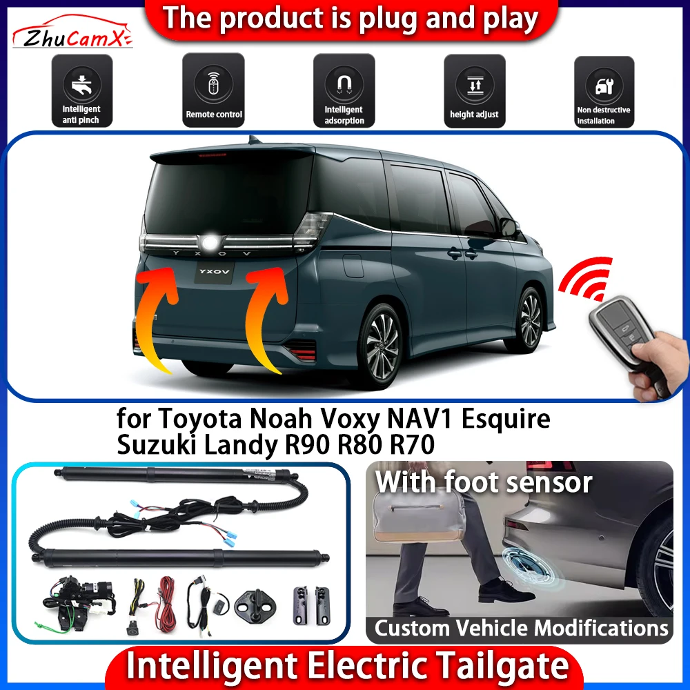 

Smart Powered Tailgate System for Toyota Noah Voxy NAV1 Esquire Suzuki Landy R90 R80 R70 Automatic Intelligent Trunk Lift Kit