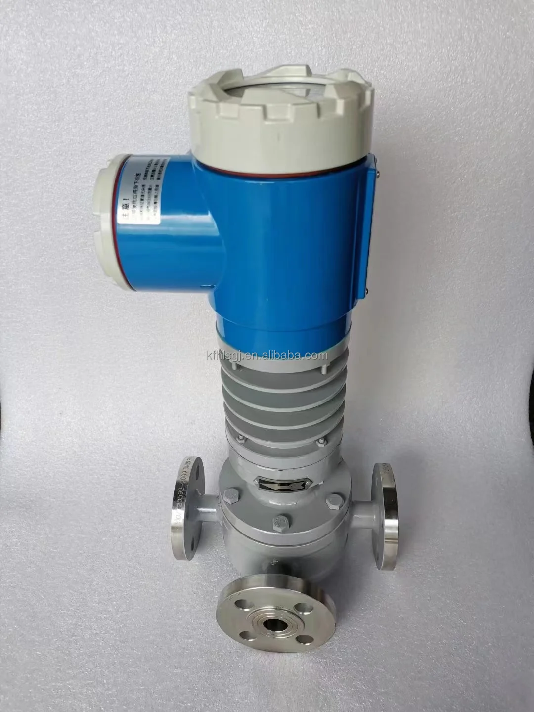 High Viscosity Oval Gear Flow Meter Positive Displacement Stainless Steel Gasoline Crude Bitumen Heavy Oil Flowmeter