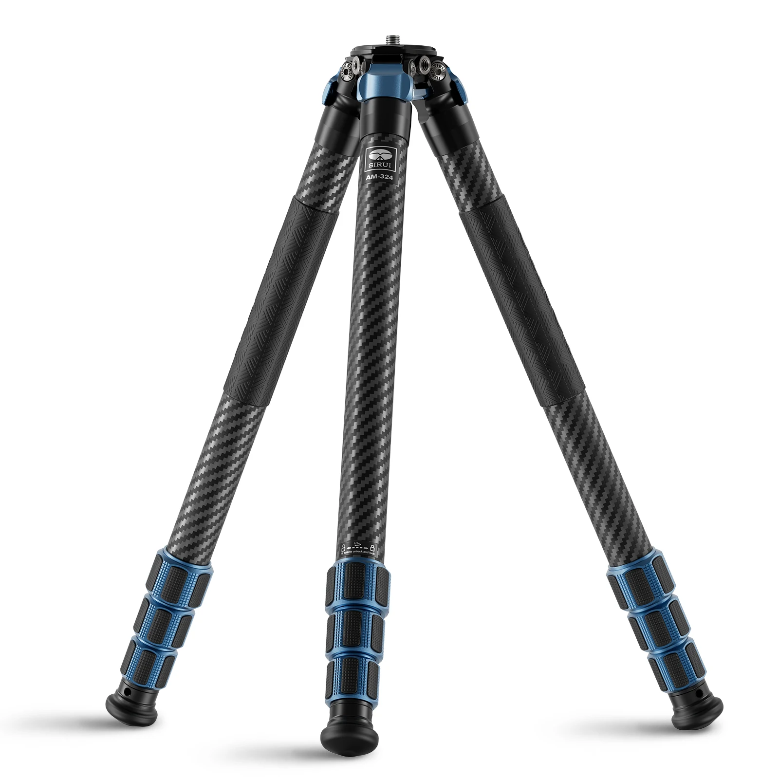 

SIRUI AM-324 Professional Camera Tripod Max Load 18KG / 39.7lbs for Mirrorless Camera, DSLR Compatible with Heavy Equipment