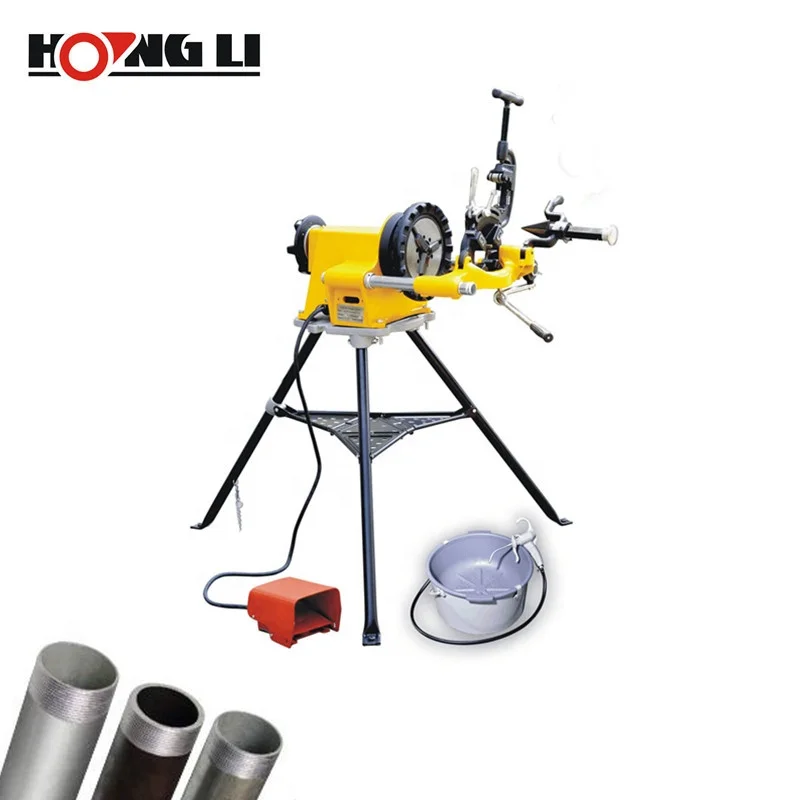 Industrial 1500W Plumbing Electric 2'' Pipe Threading Machine SQ50D