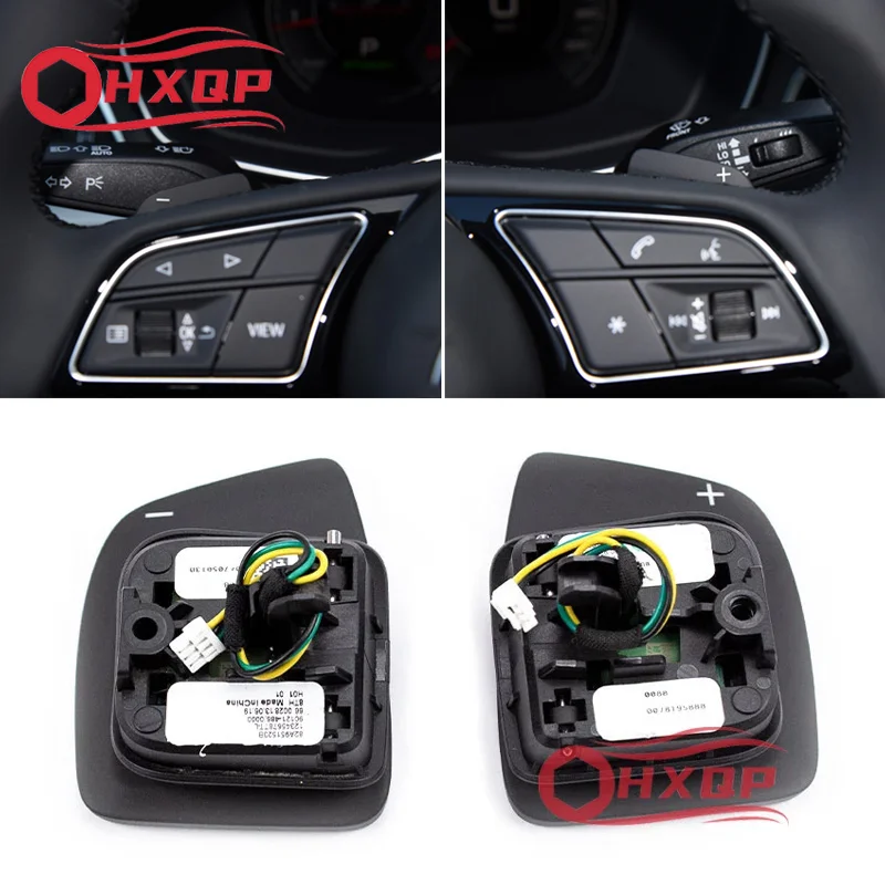 For Audi A4 B9 Steering Wheel Shift Paddles Assembly Accessories