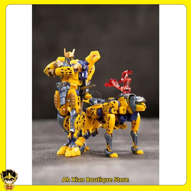 

【New】Iron Factory IF EX-76 Yellow Leopard Warrior Samurai Edition Movable Deformed Toy Mecha Model