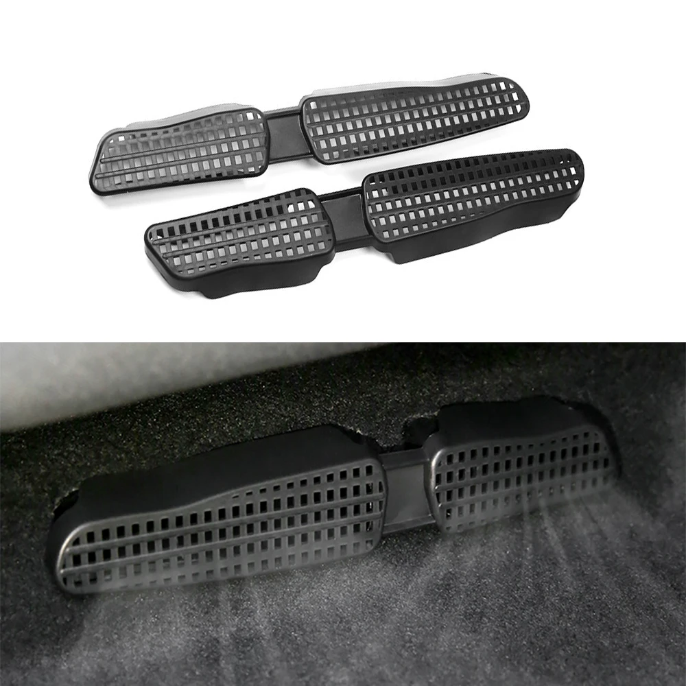 Under Seat AC Heater Air Conditioner Duct Outlet Vent Protective Grill Cover for AUDI A3 S3 RS3 8V SEAT LEON 5F MK3 2013-2019