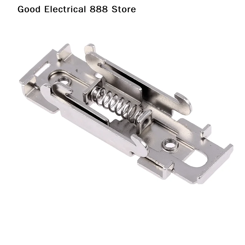 【GE】1 Pcs High Quality DIN Rail Fixed Solid State Relay Clip Clamp Alloy Single Phase SSR 35MM