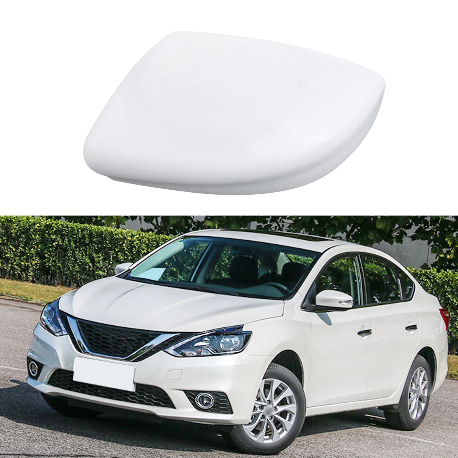 

Накладки на зеркала заднего вида для Nissan Sentra (13-19) из прочного АБС-пластика с защитой от царапин